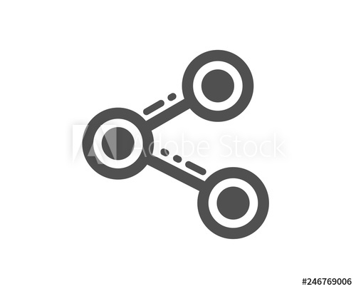 500x405 Share Icon Social Media Sign Follow Symbol Quality Design