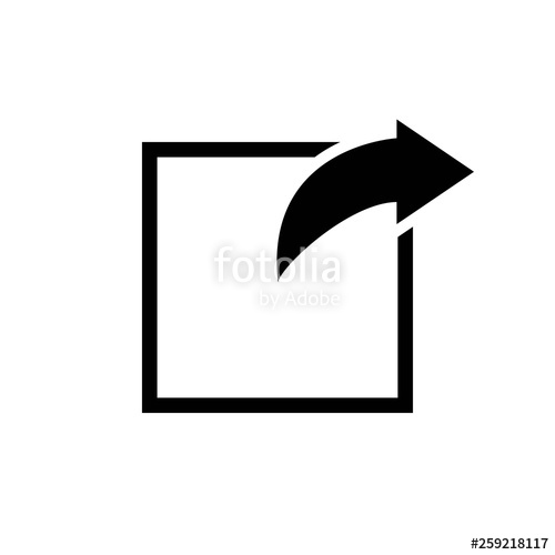 500x500 Share Icon Vector Share Vector Icon Stock Image And Royalty Free