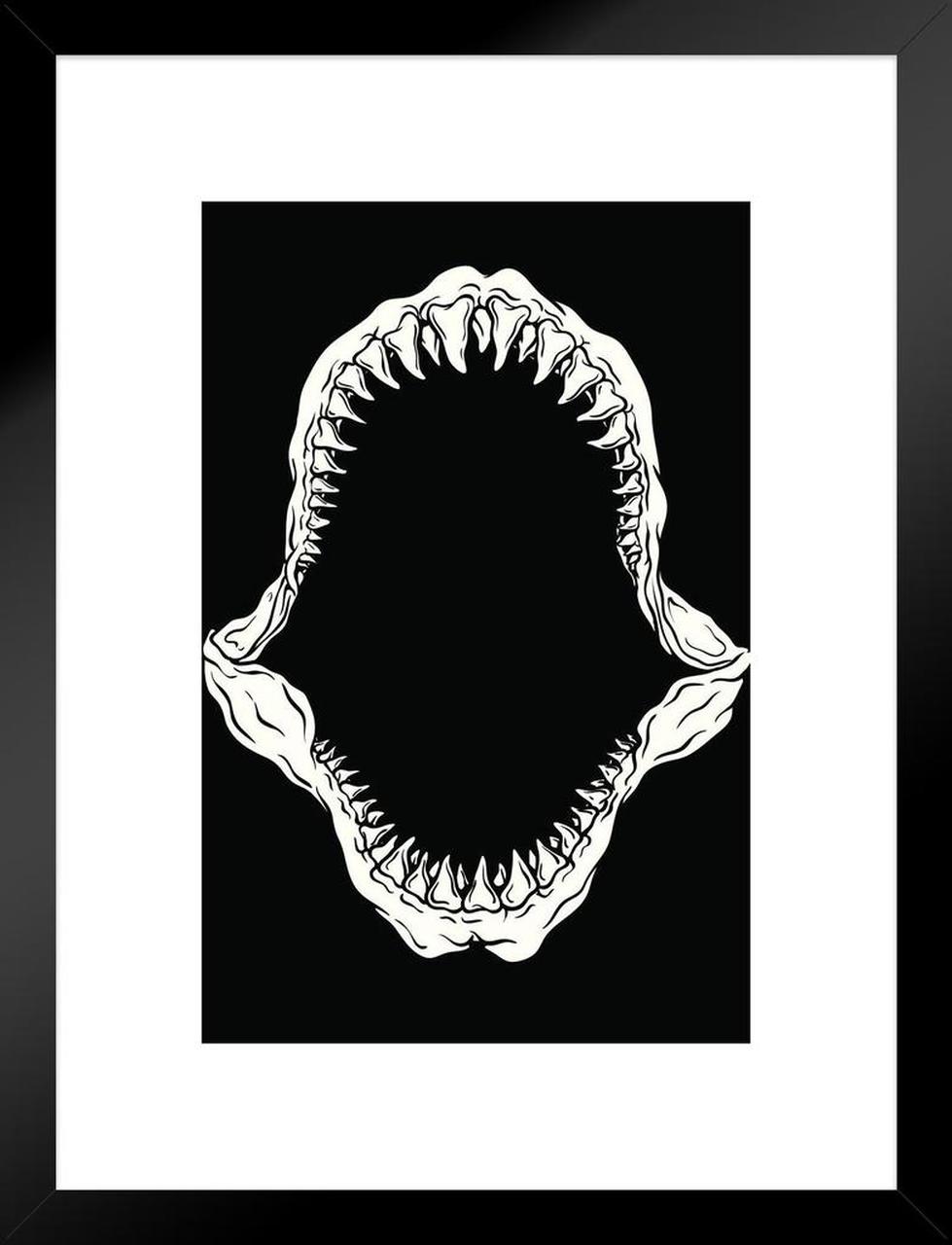 Shark Jaw Vector at Vectorified.com | Collection of Shark Jaw Vector ...