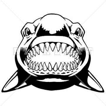 Shark Jaws Clipart 361x361 Shark Jaws Clipart