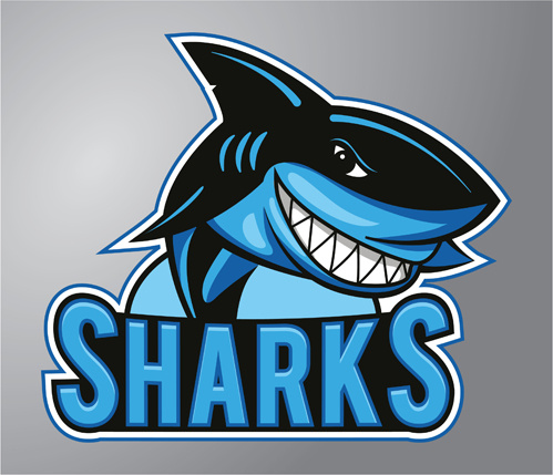 Funny Sharks Logo Design Vector Free Vector In Encapsulated 499x429 Funny Sharks Logo Design Vector Free Vector In Encapsulated