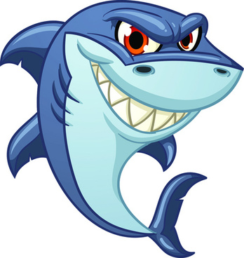 Shark Free Vector Download 348x368 Shark Free Vector Download