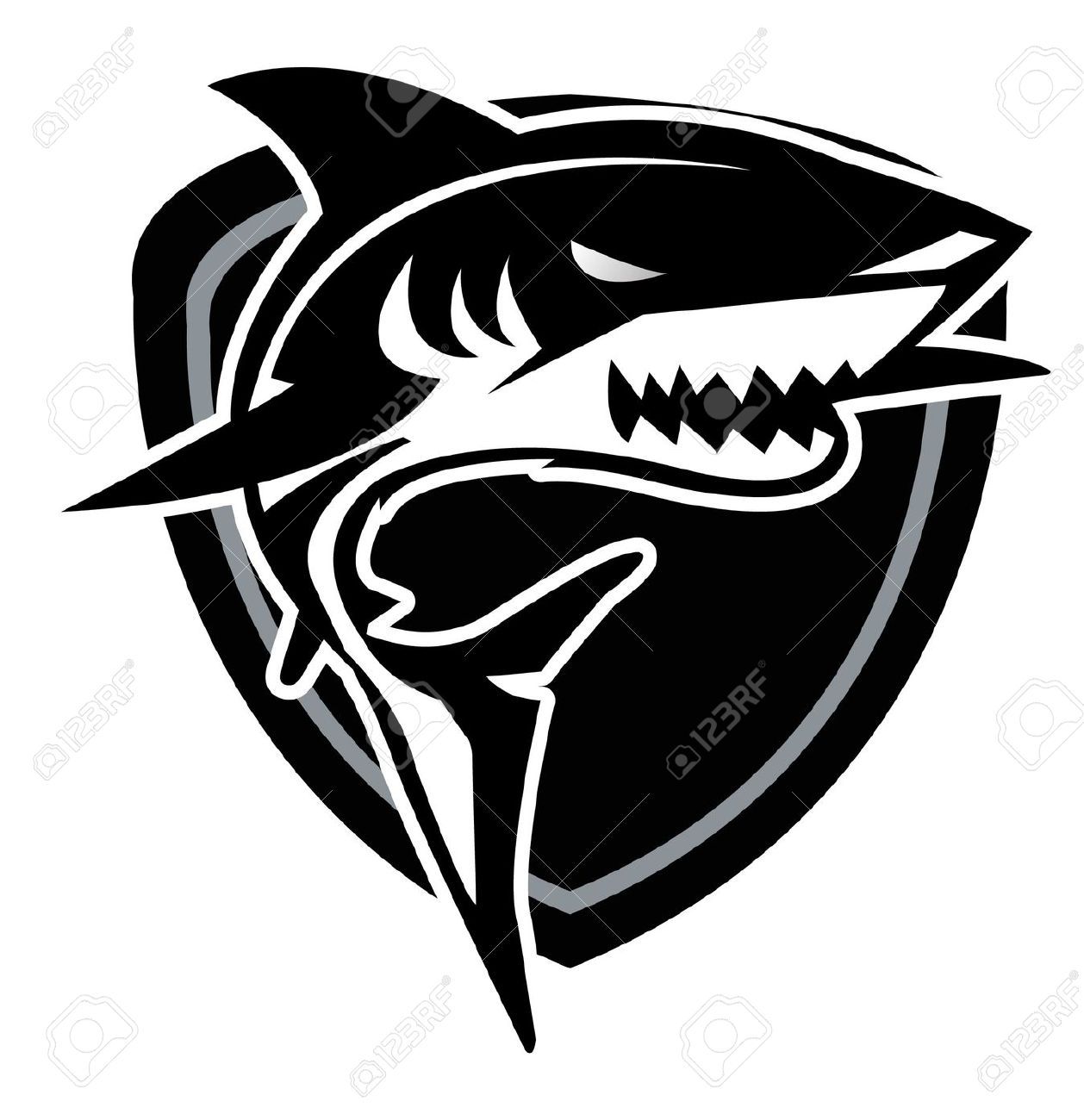 Stock Vector Logo Design Shark Logo, Art Logo, Shirt Print Design 1258x1300 Stock Vector Logo Design Shark Logo, Art Logo, Shirt Print Design