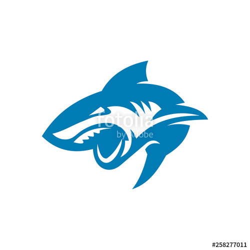Shark Logo Vector Stock Image And Royalty Free Vector 500x500 Shark Logo Vector Stock Image And Royalty Free Vector