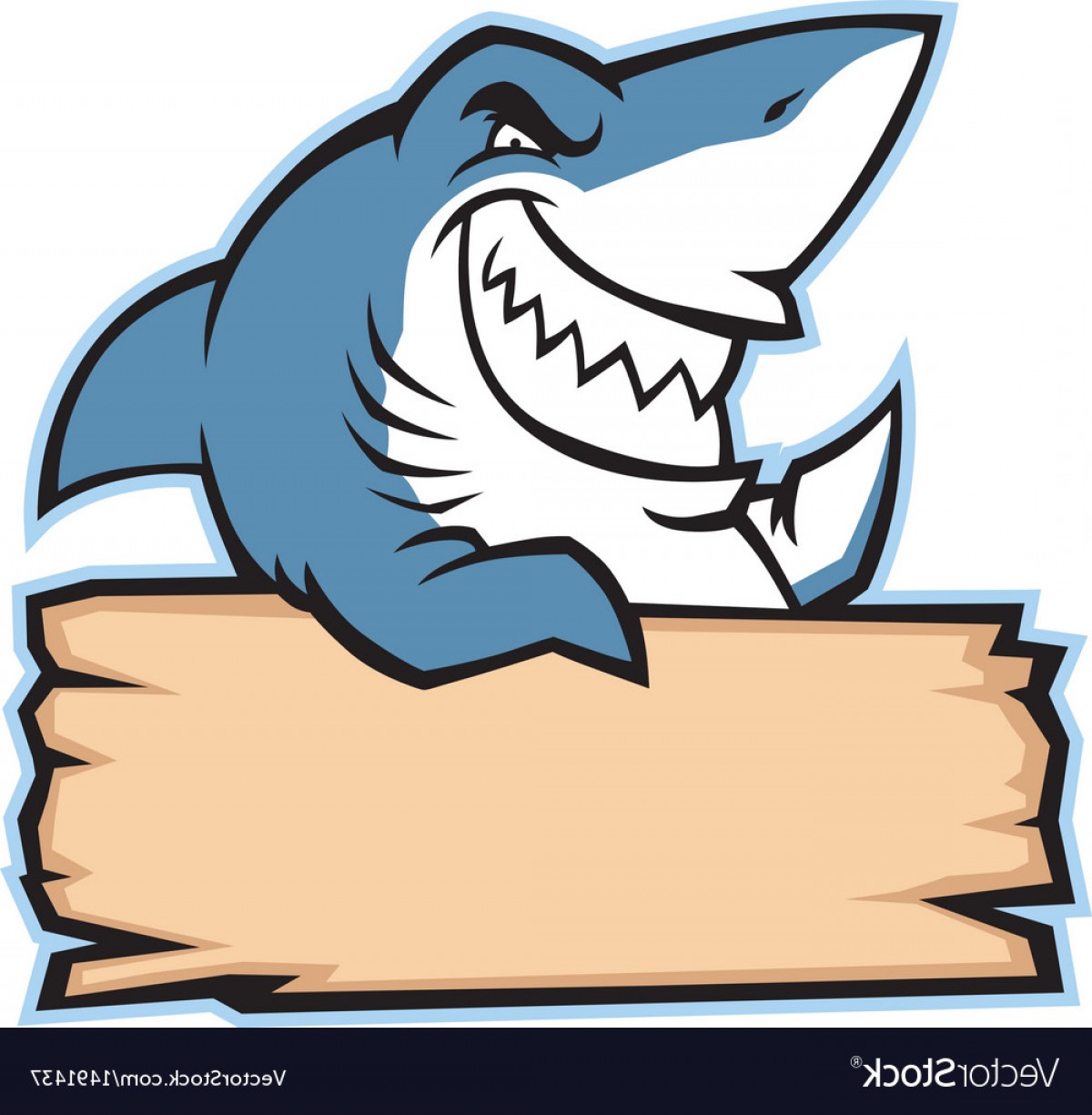 1200x1225 Shark Hold Wood Sign Vector Catchsplace
