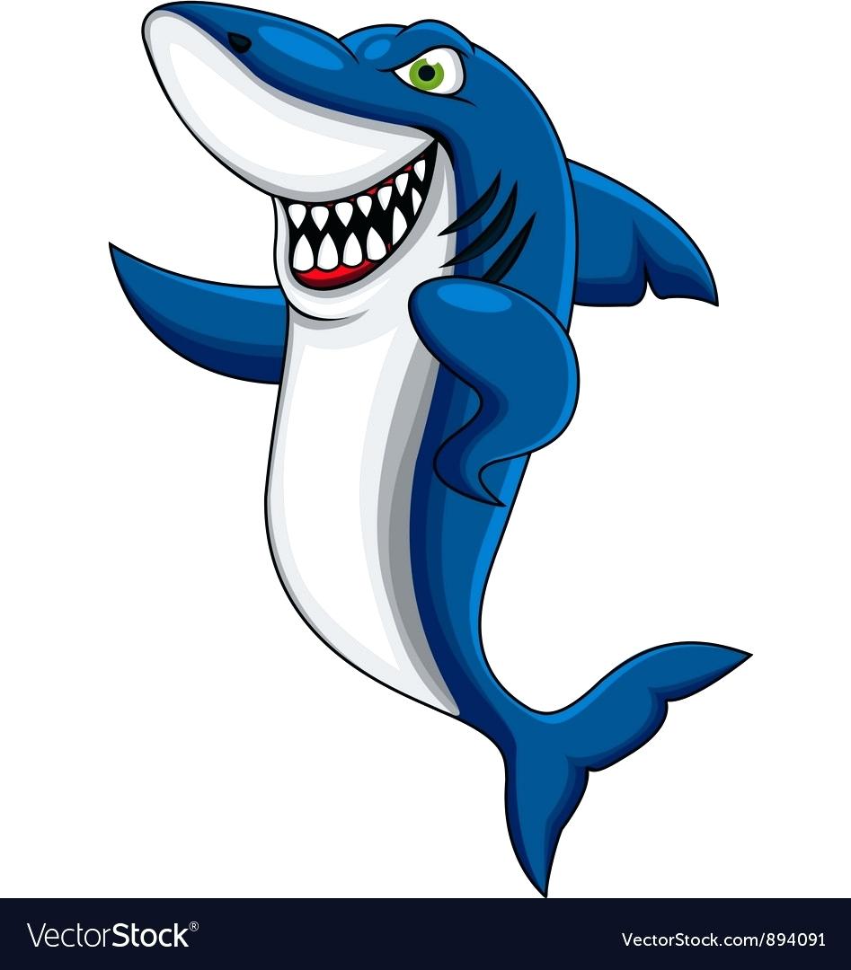947x1080 Cartoon Shark Image Angry Shark Cartoon Vector Image Cartoon Shark