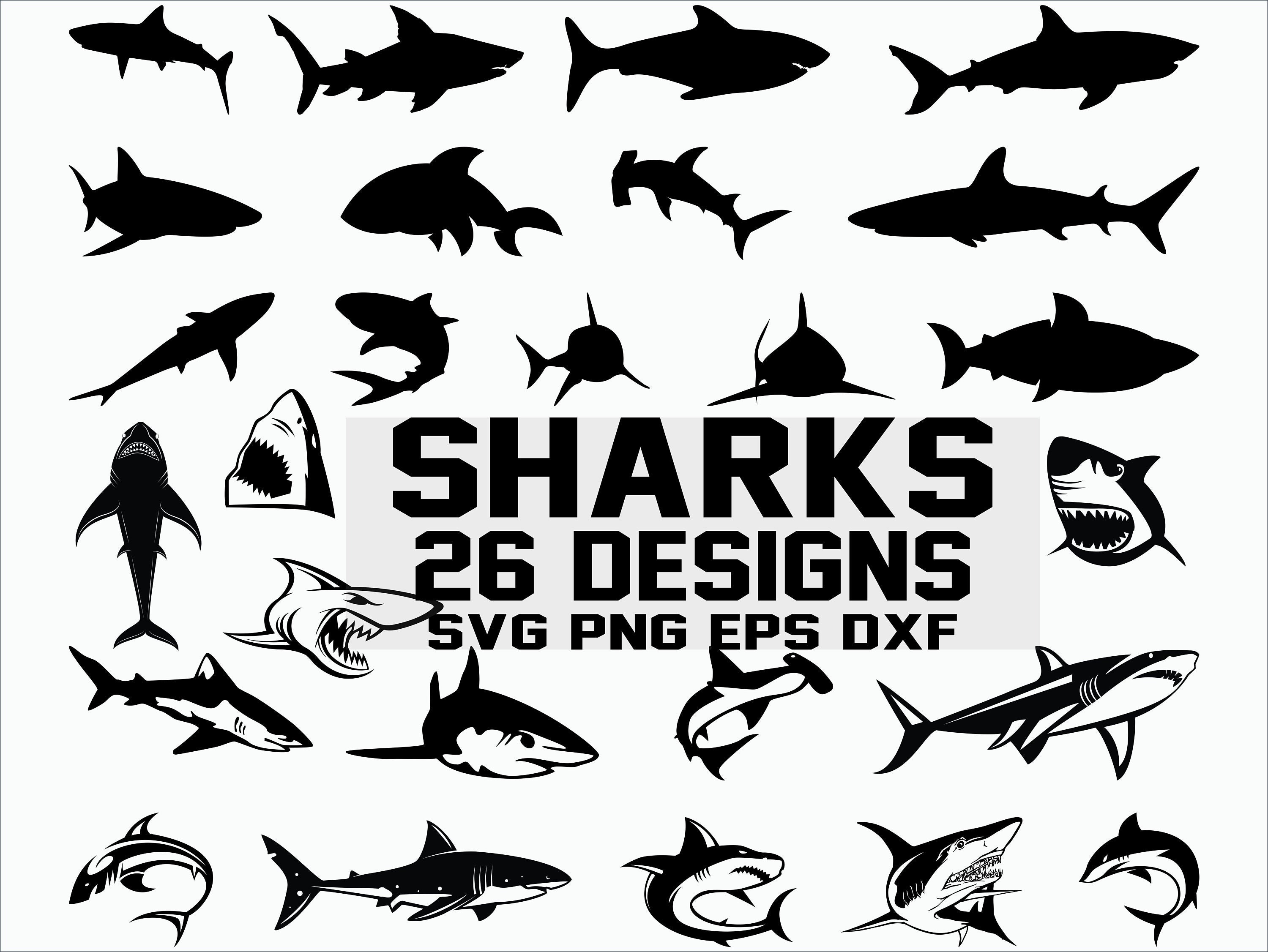 Free Free 196 Baby Shark Svg Free Black And White SVG PNG EPS DXF File