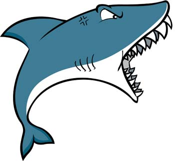 Shark Vector Clip Arts, Free Clipart 350x321 Shark Vector Clip Arts, Free Clipart