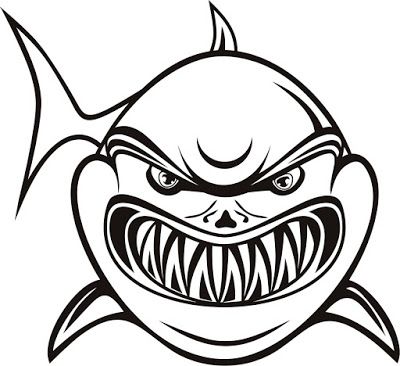 400x366 Shark Vector Cdr Free Download Download Free Dxf Fish