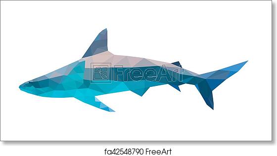 Free Art Print Of Polygon Shark, Vector Polygonal Geometric Low 560x316 Free Art Print Of Polygon Shark, Vector Polygonal Geometric Low