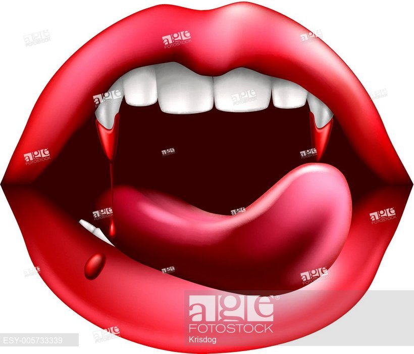 Vampire Licking Blood From Sharp Teeth, Stock Vector, Vector 820x700 Vampire Licking Blood From Sharp Teeth, Stock Vector, Vector
