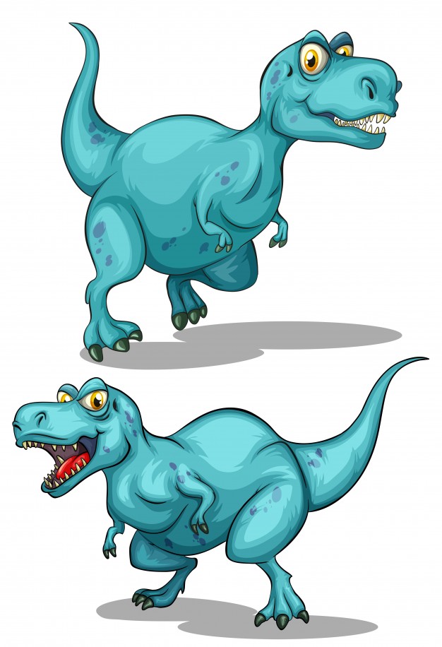 Blue Dinosaur With Sharp Teeth Illustration Vector Free Download 626x916 Blue Dinosaur With Sharp Teeth Illustration Vector Free Download