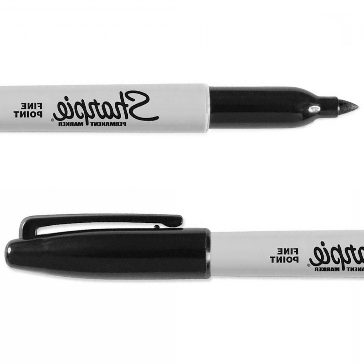 1200x1200 Sharpie Permanent Marker Pen Black Fine Point Soidergi