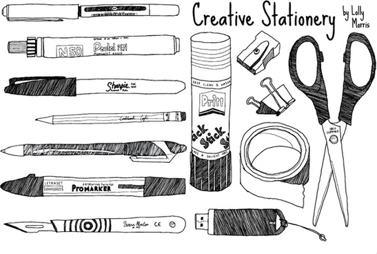 547x368 Vector Sharpie Free Vector Download