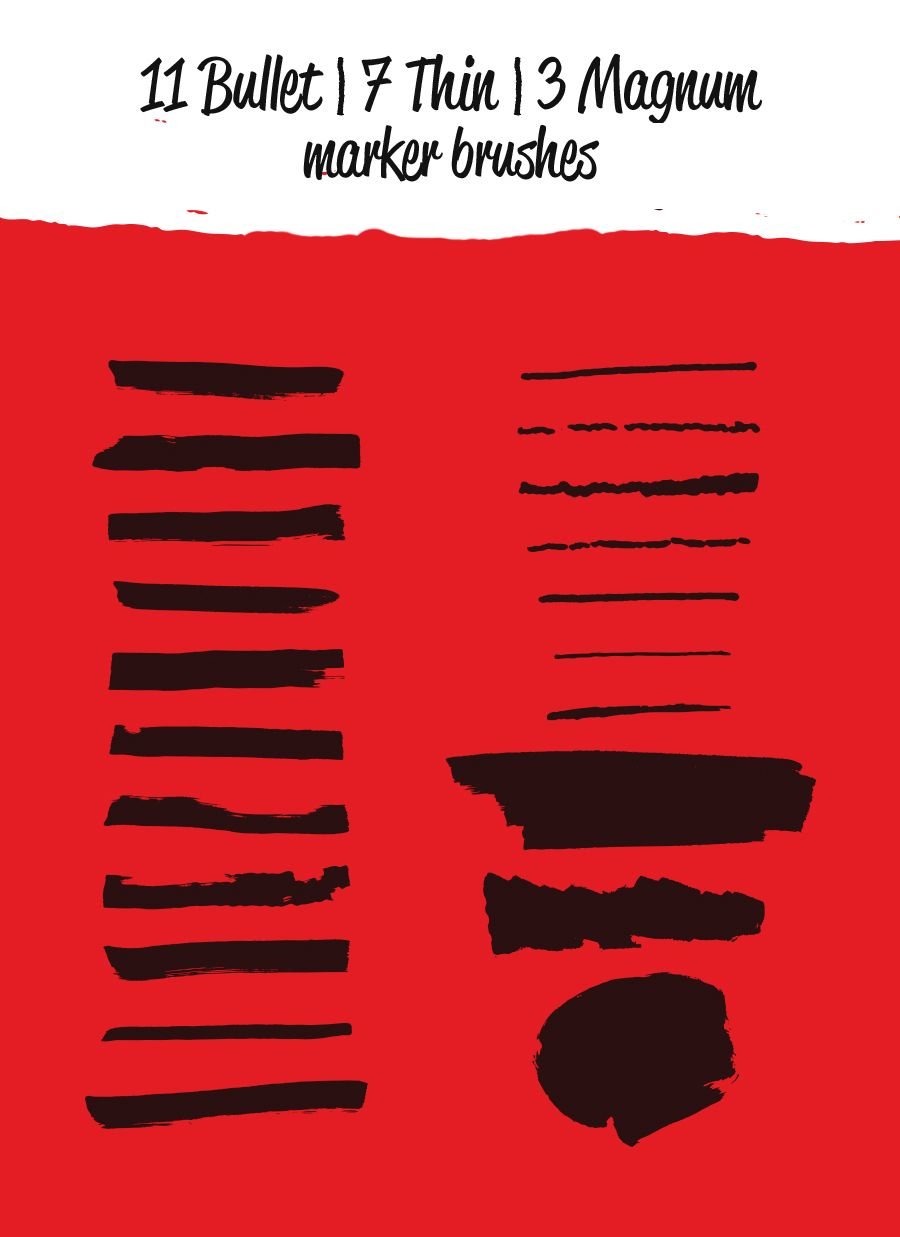 900x1237 Free Sharpie Marker Vector Brushes Brushes Vector Brush