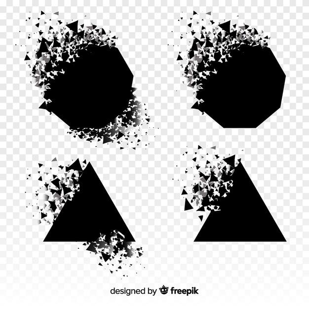 626x626 Shattered Vectors, Photos And Free Download