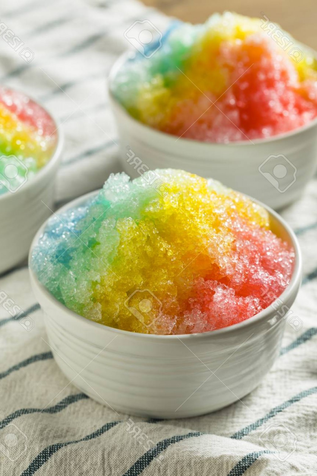 1039x1560 Photosweet Homemade Shaved Rainbow Hawaiian Ice In A Bowl