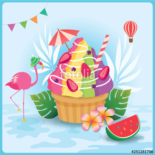 500x500 Shaved Ice Summer Stock Image And Royalty Free Vector