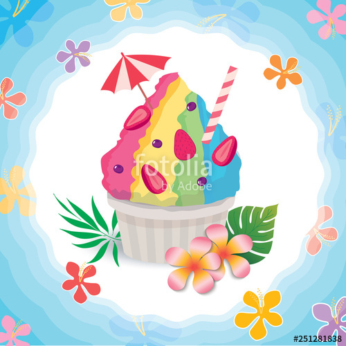 500x500 Summer Shaved Ice Stock Image And Royalty Free Vector
