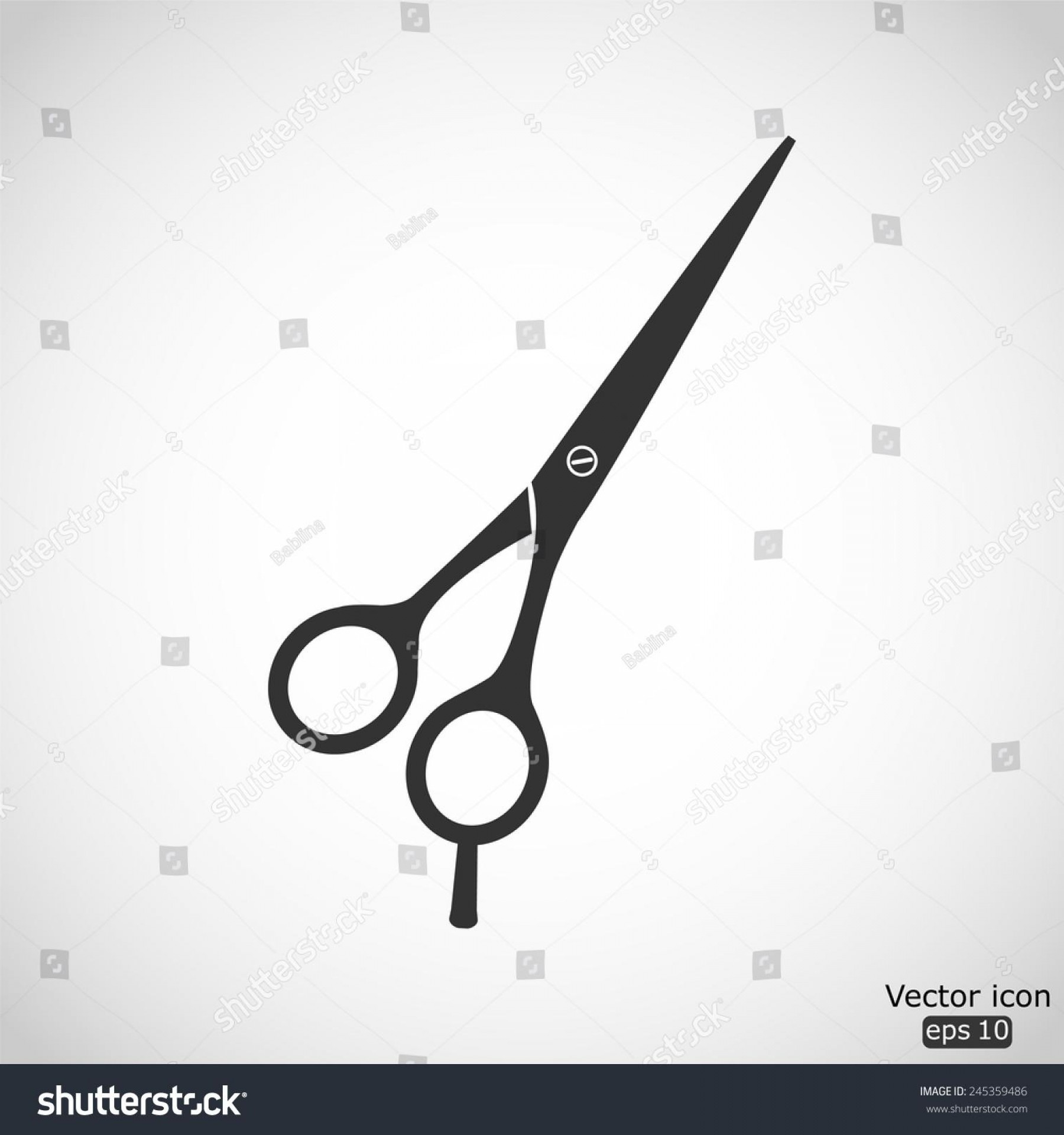 1800x1920 Hair Shears Vector Catamart