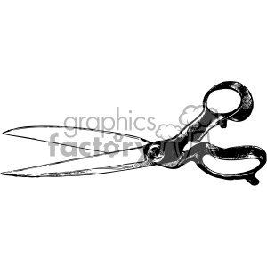 300x300 Shears Scissors Vintage Vector Art Gf Clipart Royalty Free