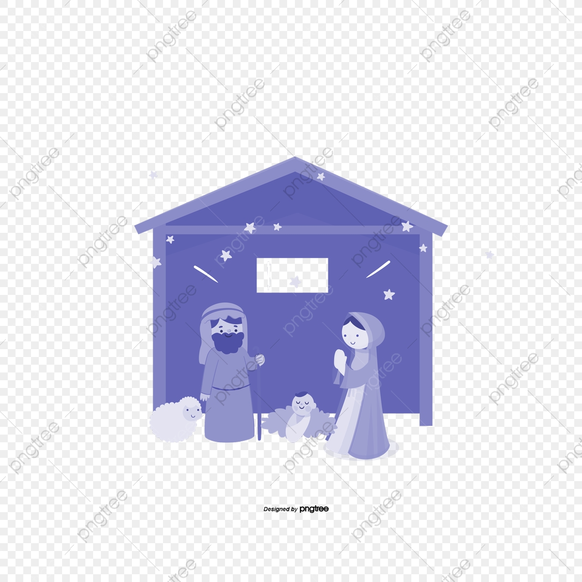 1200x1200 Birth Of Jesus Christ, Straw Shed, Christian, Nativity Png