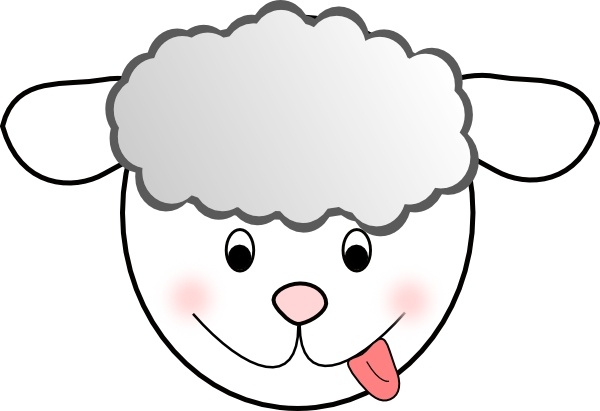 600x411 Smiling Bad Sheep Clip Art Free Vector In Open Office Drawing