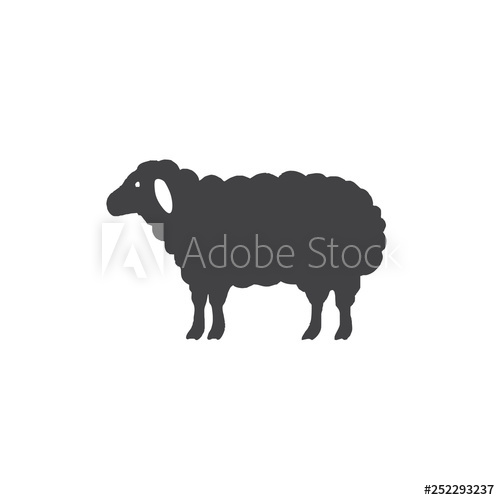 500x500 Sheep Logo Vector