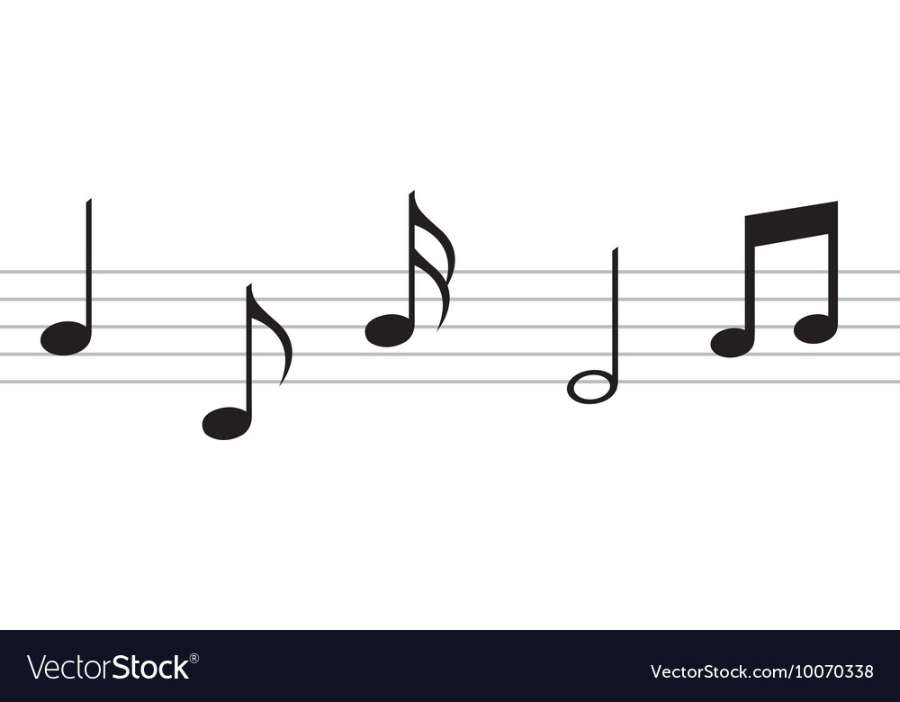 1000x780 Music Sheet Notes Vector Download