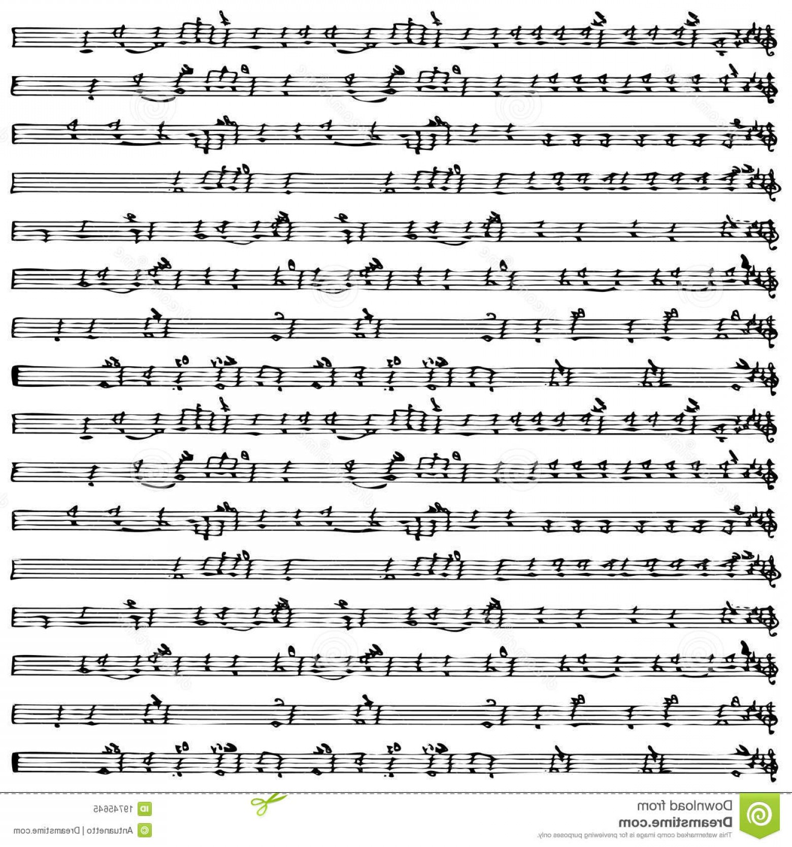 1560x1668 Royalty Free Stock Images Vector Sheet Music Background Image