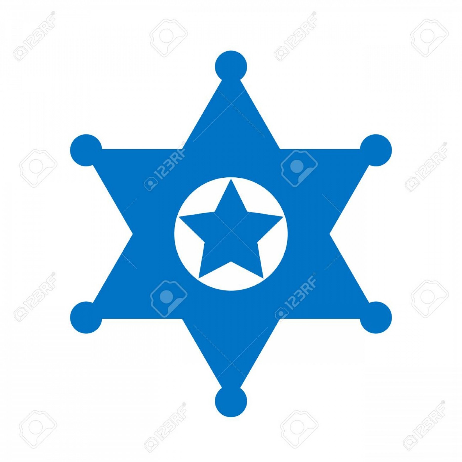 1872x1872 Photostock Vector Sheriff Badge Star Vector Icon Studiogrfx