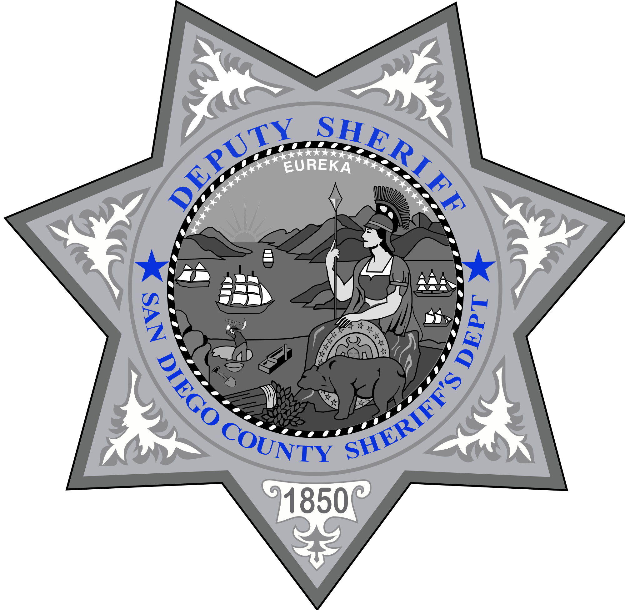 2000x1951 Sheriff Badge Vector Clipart Images Gallery For Free Download