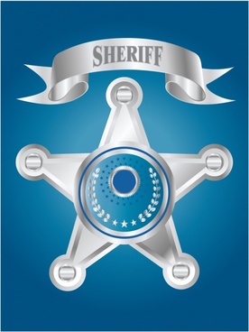 Police And Sheriff Badge Free Vector Download 276x368 Police And Sheriff Badge Free Vector Download