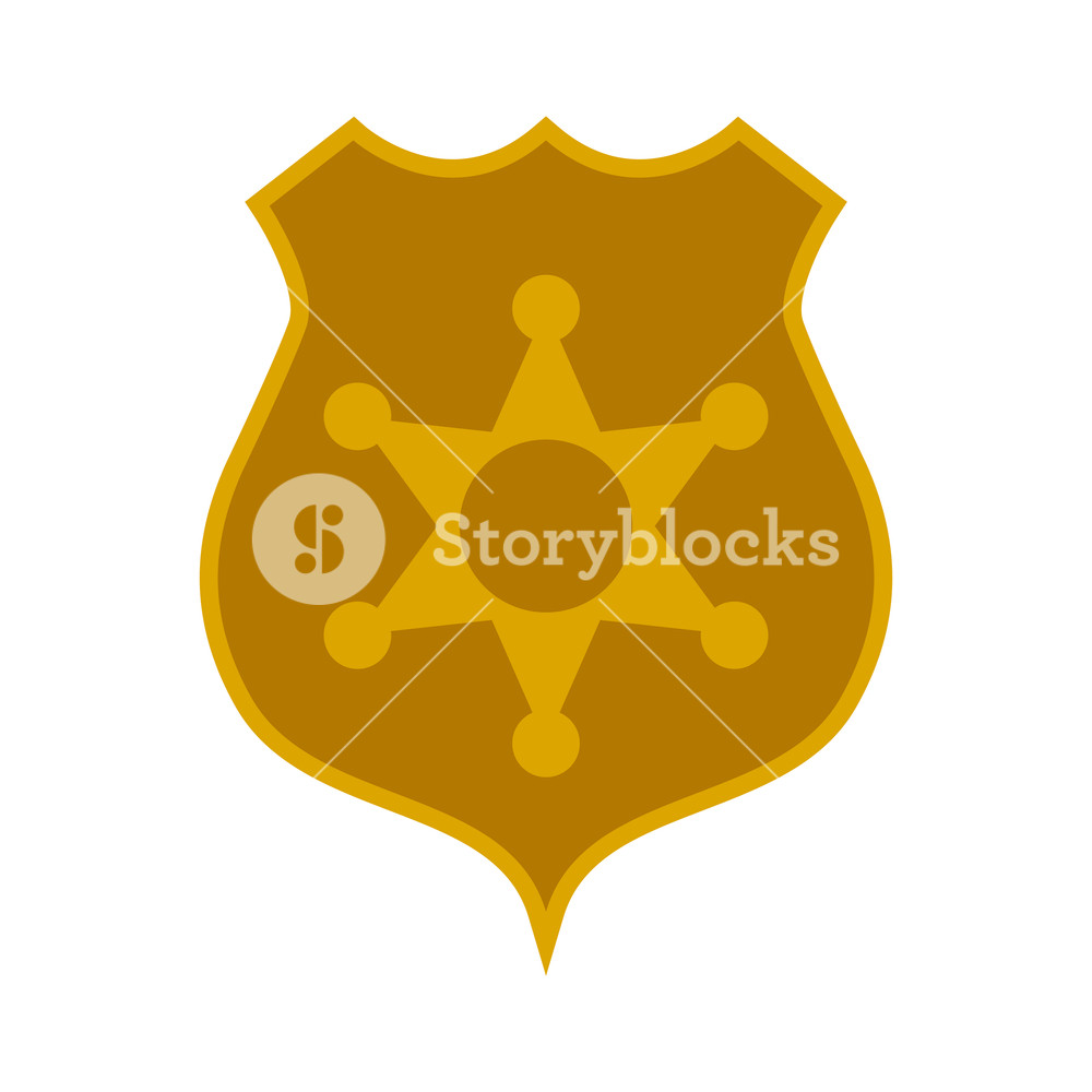 Sheriff Badge Symbol Isolated Vector Illustration Graphic Design 1000x1000 Sheriff Badge Symbol Isolated Vector Illustration Graphic Design