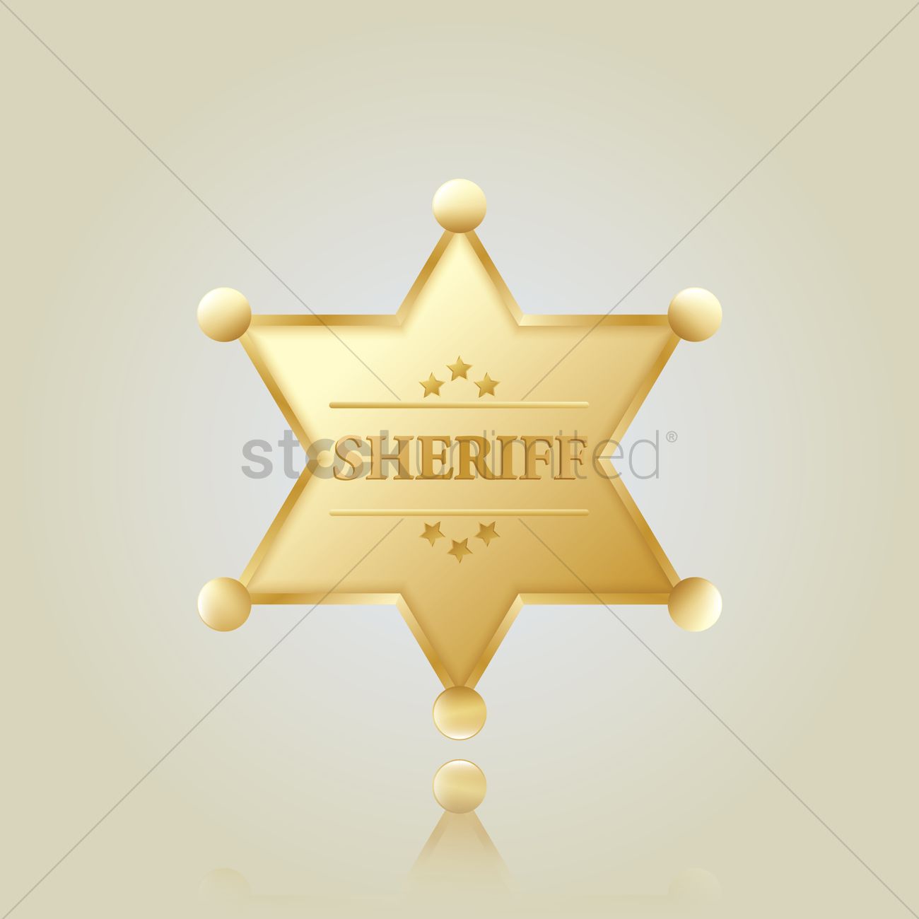 Free Sheriff Star Badge Vector Image 1300x1300 Free Sheriff Star Badge Vector Image
