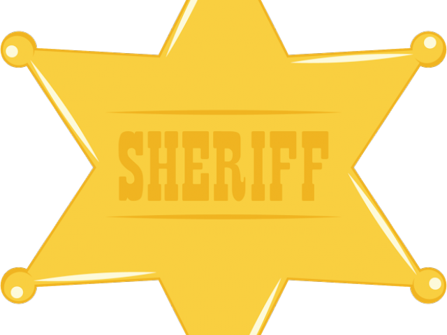 640x480 Sheriff Star Png Images