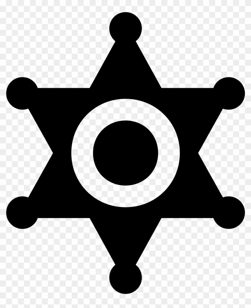 840x1032 Badge Vector Sheriff