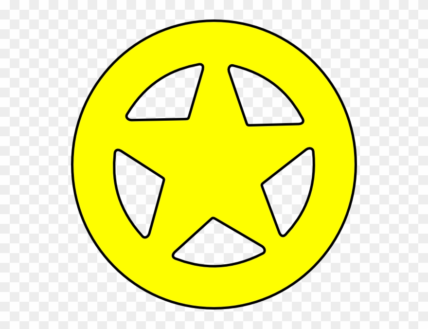 880x676 Free Sheriff Badge Clipart Image