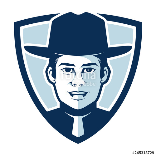 500x500 Sheriff Badge Logo Vector Stock Image And Royalty Free Vector