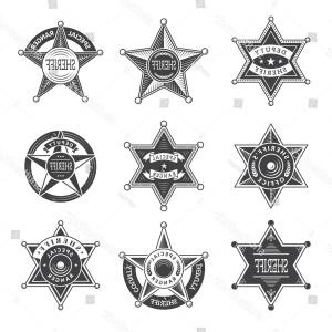 300x300 Sheriff Stars Badges Western Star Texas Studiogrfx
