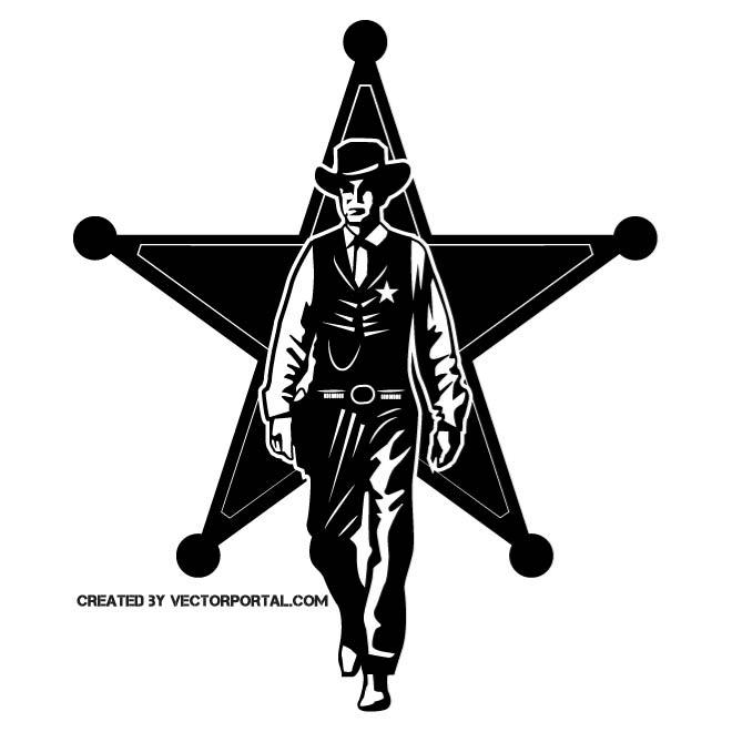 Sheriff Vector at Vectorified.com | Collection of Sheriff Vector free ...