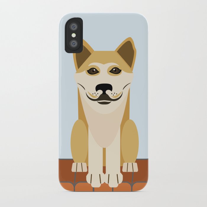 700x700 Shiba Dog Vector Iphone Case