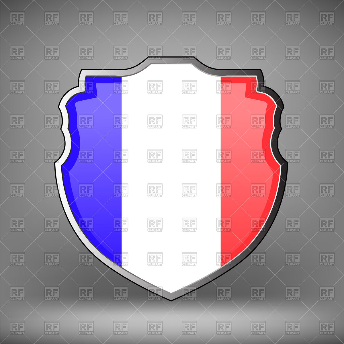 1200x1200 French Shield Icon Vector Image Of Icons And Emblems