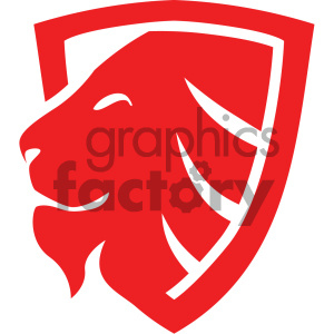 300x300 Vector Lion Shield Icon Clipart Royalty Free Gif, Png