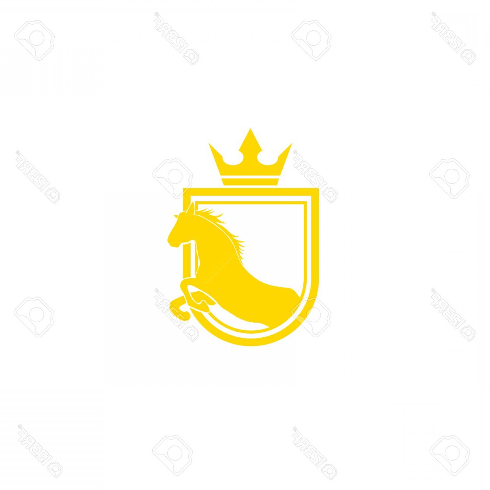 1560x1560 Photostock Vector Horse Brand Logo Design Vector Retro Golden