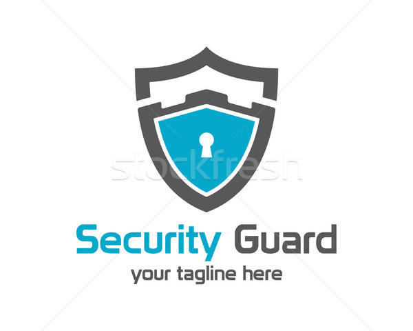 600x480 Security Guard Logo Design Vector Security Protection Shield Sy