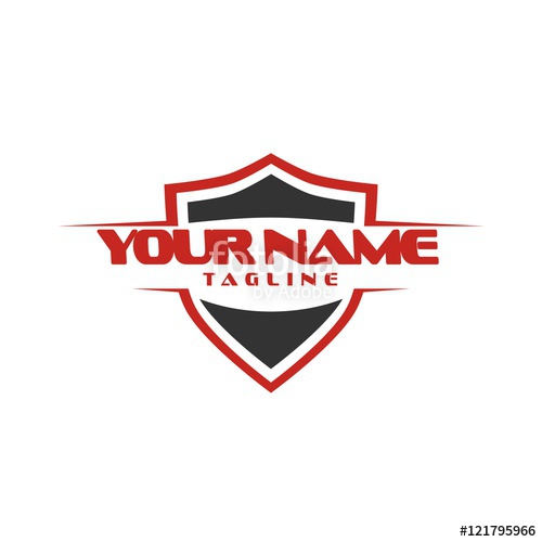 500x500 Shield Logo Design Stock Image And Royalty Free Vector