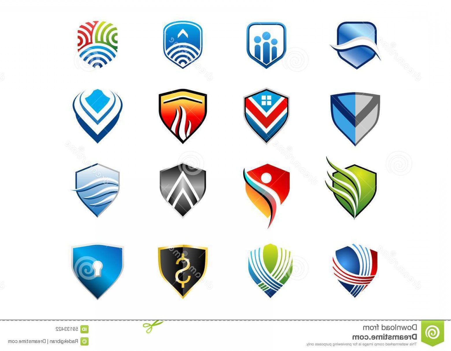 1560x1212 Stock Illustration Shield Logo Emblem Protection Safety Security