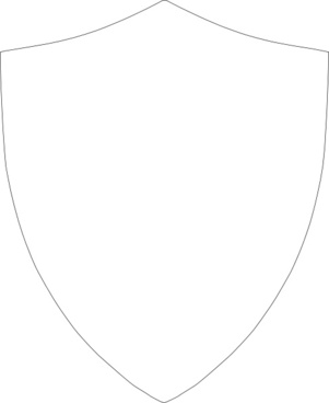 Shield Outline Vector at Vectorified.com | Collection of Shield Outline ...