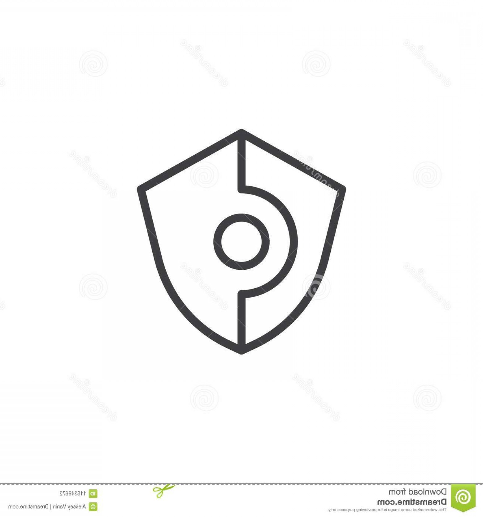 1560x1668 Shield Outline Icon Linear Style Sign Mobile Concept Web Design
